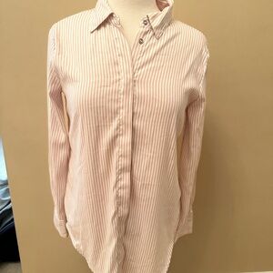 Philosophy Pink Striped Button-Down Shirt